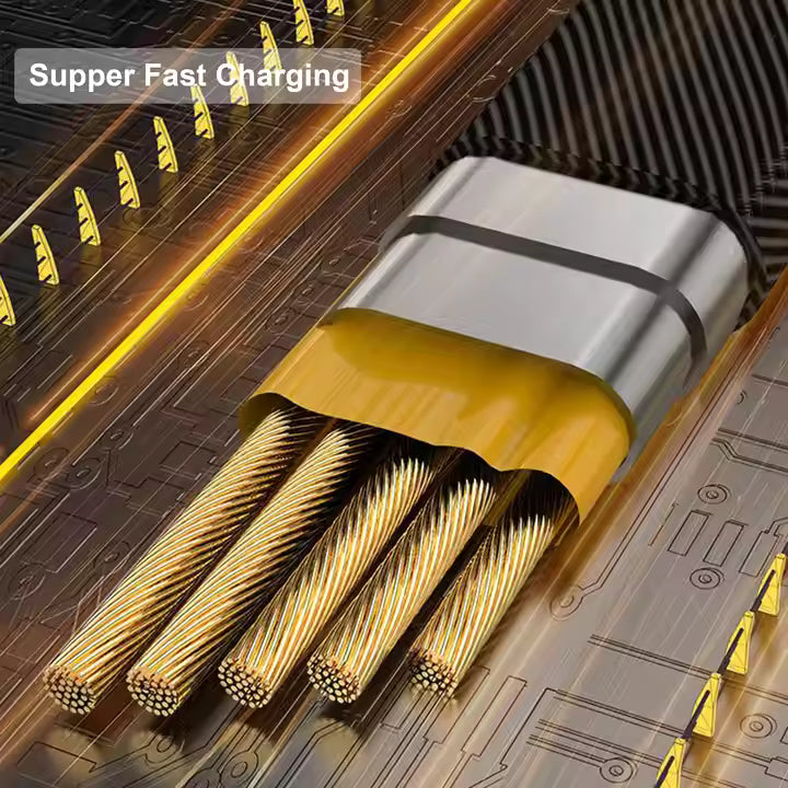 4 In 1 Multi USB PD Charging Cable (Type-C To C, C To Lightening, USB To C, USB To Lightening)