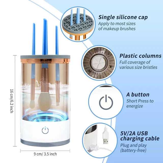 Makeup Brush Cleaner –