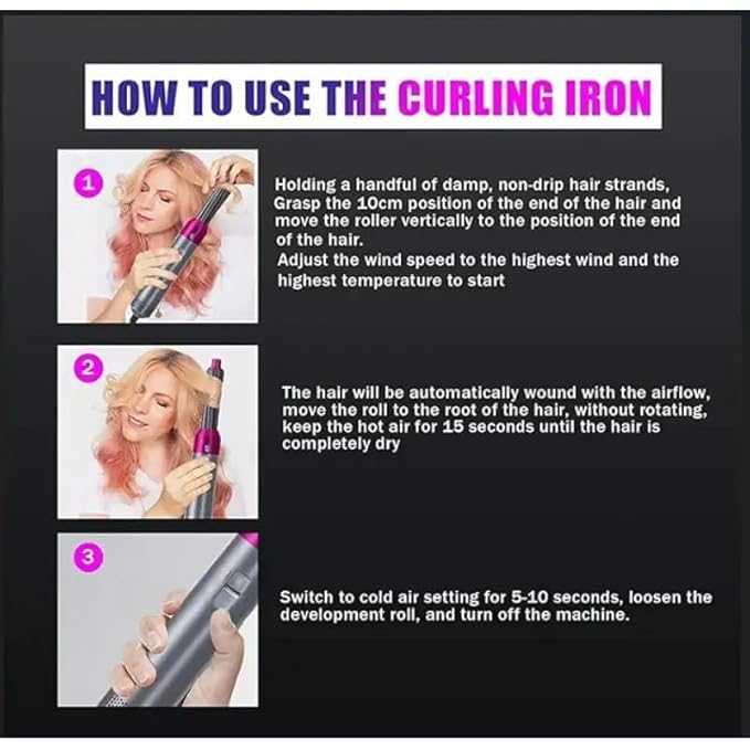 Hot Hair Brush 5 in 1